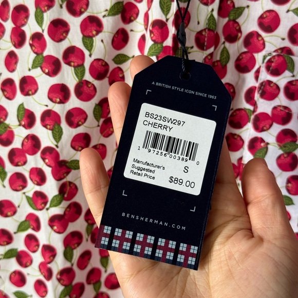 Ben Sherman Shirt Short Sleeve Size Small - Picture 4 of 10